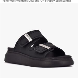 NWOT Nine West Dew Slide Sandals - Size 7